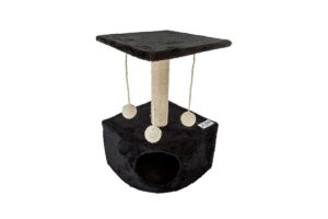 TIRAGRAFFI PER GATTI 34x42xh.51 CM COL.NERO "PREZZO NETTO"