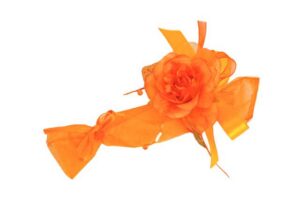 FIORE ARTIFICIALE C/SACCHETTO ARANCIO 18 CM. *OUTLET*