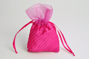 SACCHETTO ORGANZA 9X14 H. CM. FUCSIA *OUTLET*