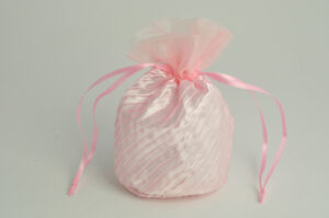 SACCHETTO RASO 15xh.14 CM ROSA *OUTLET*