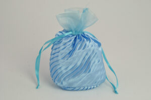 SACCHETTO RASO 15xh.14 CM CELESTE *OUTLET*