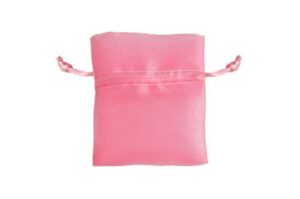 SACCHETTO RASO 8X9 CM ROSA