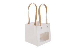 SHOPPER CARTA 250gr 12x12x12CM BIANCA