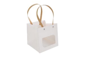 SHOPPER CARTA 250gr 16x16x16CM BIANCA