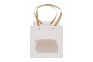 SHOPPER CARTA 250gr 20x20x20CM BIANCA