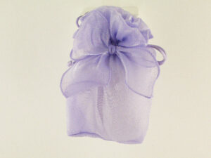 SACCHETTO ORGANZA LILLA 8X16H. CM *OUTLET*