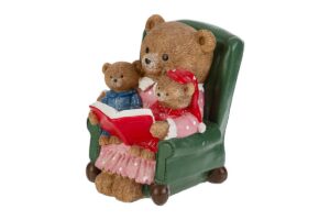 FAMIGLIA ORSI RESINA DIVANO 13x14xh.17CM