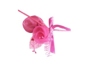 ROSA MONOCONFETTO COL. FUCSIA 10CM *OUTLET*