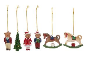 APPENDINO SOGGETTI NATALE RESINA6ASS.h.7,5CM