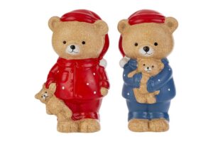 ORSO CERAMICA PIGIAMA 2ASS.7,5x11xh.18CM