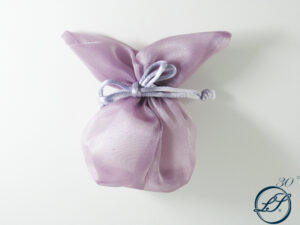 SACCHETTO RASO COL. LILLA 10Xh.14 CM *OUTLET*