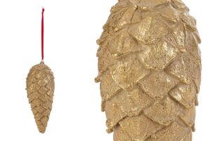 APPENDINO PIGNA ORO RESINA 9x9x22CM