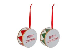 APP. TAMBURO METALLO MERRY 2ASS.10x10x4,5CM