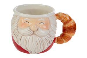 BABBO NATALE IN CERAMICA 13x17xh.10CM