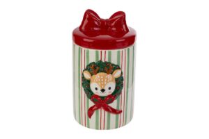 SCATOLA RENNA IN CERAMICA 12x13xh.22CM