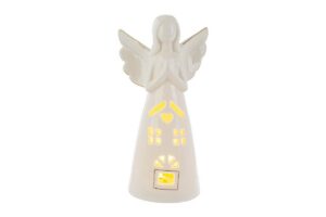 ANGELO BIANCO LED PORCELLANA 11x8xh.22CM