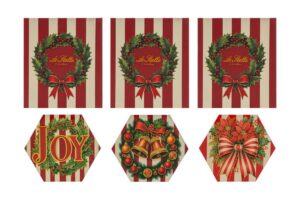 MATTONELLA NATALIZIA JOY C/ASTUCCIO 3ASS.20x17CM