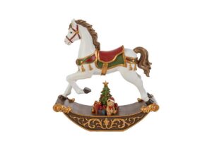 CAVALLUCCIO NATALIZIO RESINA 23,5x5,5xh.25,5CM