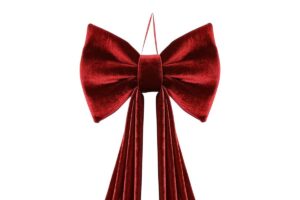 APPENDINO FIOCCO VELLUTO ROSSO 42x100CM