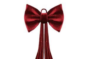 APPENDINO FIOCCO VELLUTO ROSSO 85x270CM