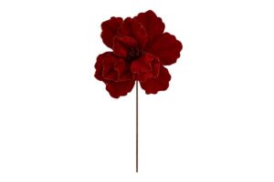 FIORE NATALIZIO ROSA ROSSO d.27xl.55CM