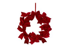 FUORIPORTA FIOCCO ROSSO d.50CM