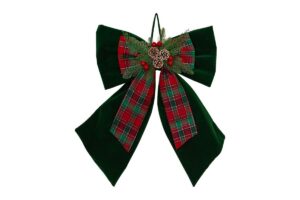 APPENDINO FIOCCO DECORATO VERDE 46x70CM