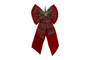 APPENDINO FIOCCO DECORATO ROSSO 55x110CM