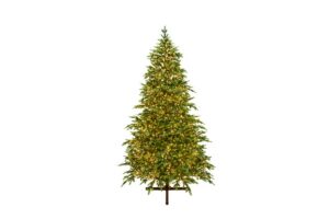 ALBERO NATALE CORTINA FULL PE 2150LED 3985 TIPS l.120xh.180CM