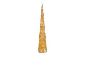 ALBERO GOLD d.28xh.150CM TIMER 6/18HR 1440 LED FLASH OUTDOOR