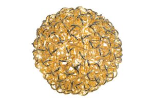 SFERA GOLD d.30CM TIMER 6/18HR 400LED FLASH OUTDOOR