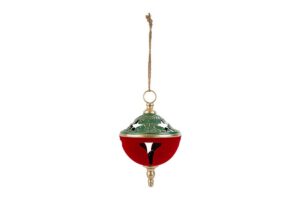 APPENDINO METALLO ROSSO VELVET d.18,5x28CM