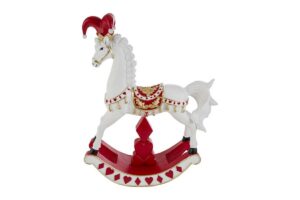 CAVALLUCCIO POKER RESINA 37x11,5xh.48CM