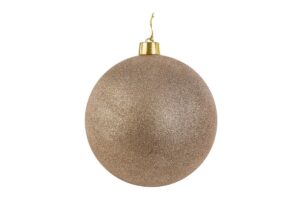 PALLINA GLITTER CHAMPAGNE diam.30CM