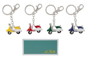 PORTACHIAVI MOTO METALLO 4ASS.5,5x10CM C/ASTUCCIO