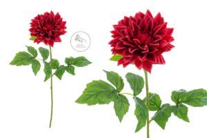 DALIA IN PLASTICA REAL TOUCH 54CM COL.ROSSO