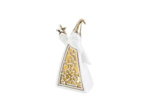 BABBO NATALE PORCELLANA LED 9,5x6xh.18CM