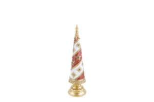 ALBERO RESINA NATALIZIO 10x10xh.35,5 CM