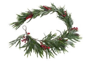 GHIRLANDA REAL TOUCH BACCHE INNEVATO 190CM