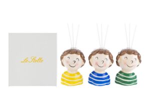PROFUMATORE BOY PORCELLANA 3 ASS.8x7,5xh.12 CM C/ASTUCCIO