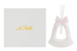 PROFUMATORE CAMPANA ROSA 11x5xh.13CM C/ASTUCCIO
