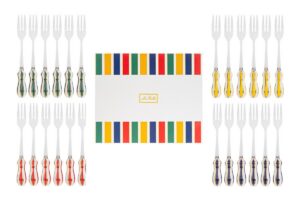 SET 6 PZ FORCHETTINE CIRCUS 4ASS.15CM C/ASTUCCIO