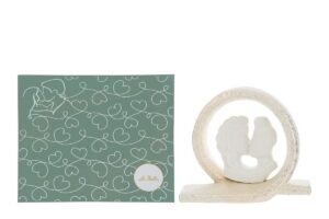 COPPIA BACIO PORCELLANA 18x8,5xh.15CM C/ASTUCCIO