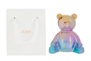 ORSETTO SHINE LED CERAMICA 11x8xh.11CM C/SHOPPER 13693