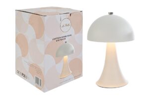 LAMPADA DOME BIANCA USB/TOUCH d.15xh.23,5CM C/COLOR/BOX