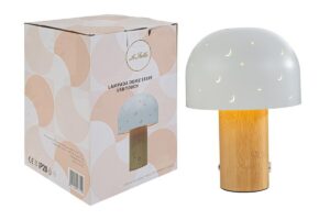 LAMPADA DOME STARS BIANCA USB/TOUCH 16xh.22CM C/COLOR/BOX