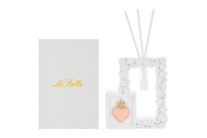 PROFUMATORE CUORE RESINA 9x2xh.11CM C/ASTUCCIO