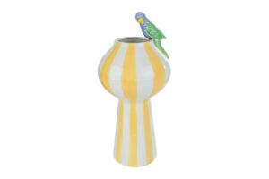 VASO CERAMICA PAPPAGALLO 19,5x19,5xh.41,5CM
