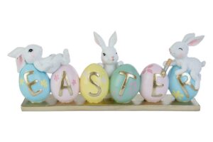 CONIGLIO RESINA 3ASS.35,5x8xh.13,5CM