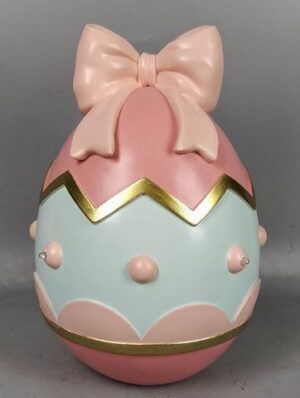 UOVA DEC.PASQUA RESINA LED 20x20xh.30CM